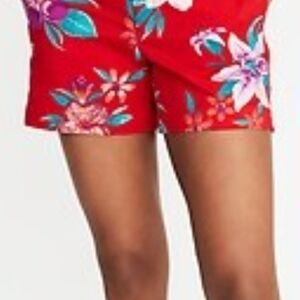 Old Navy Red Floral Women's Shorts
